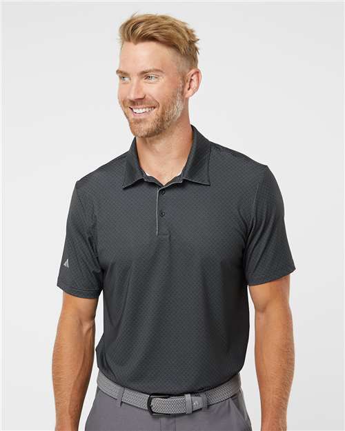 Men's Ultimate365 Diamond Dot Print Polo - Adidas - A498