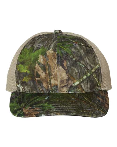 Garment Washed Printed Trucker Cap - Richardson