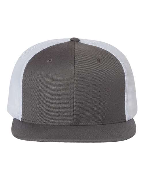 Wool Blend Flat Bill Trucker Cap - Richardson