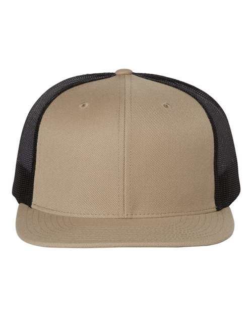 Wool Blend Flat Bill Trucker Cap - Richardson