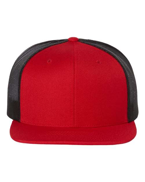 Wool Blend Flat Bill Trucker Cap - Richardson