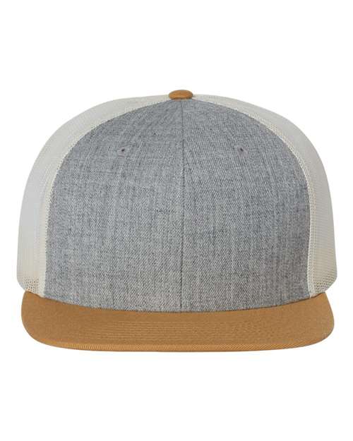 Wool Blend Flat Bill Trucker Cap - Richardson