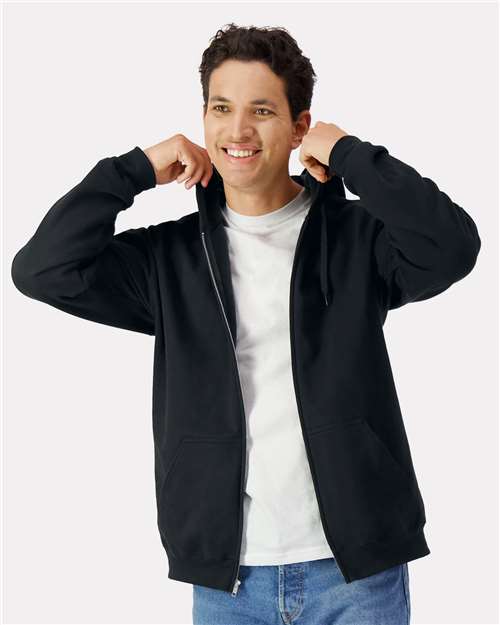 Unisex Softstyle® Midweight Full-Zip Hooded Sweatshirt - Gildan – SF600