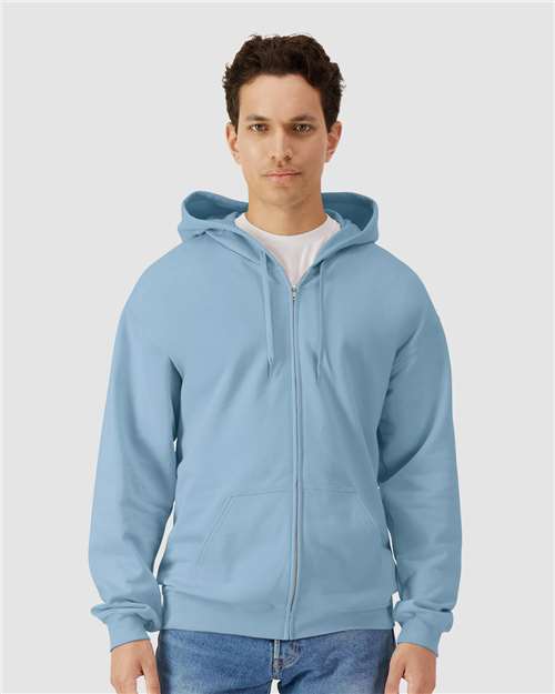 Unisex Softstyle® Midweight Full-Zip Hooded Sweatshirt - Gildan – SF600
