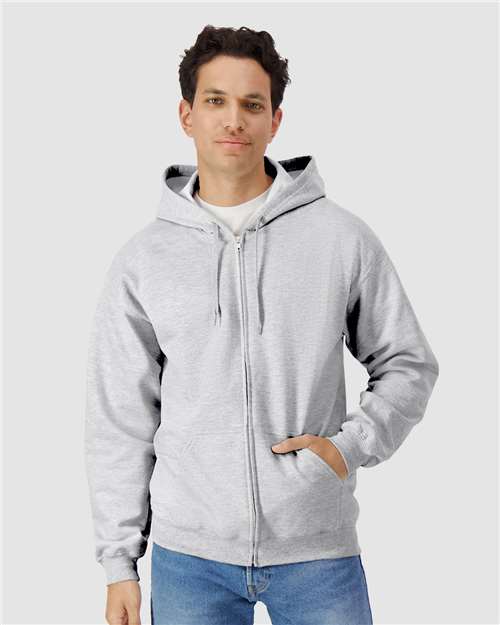 Unisex Softstyle® Midweight Full-Zip Hooded Sweatshirt - Gildan - SF600