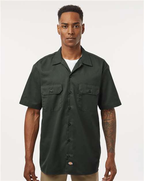 Men's Short Sleeve Work Shirt - Dickies - 2574