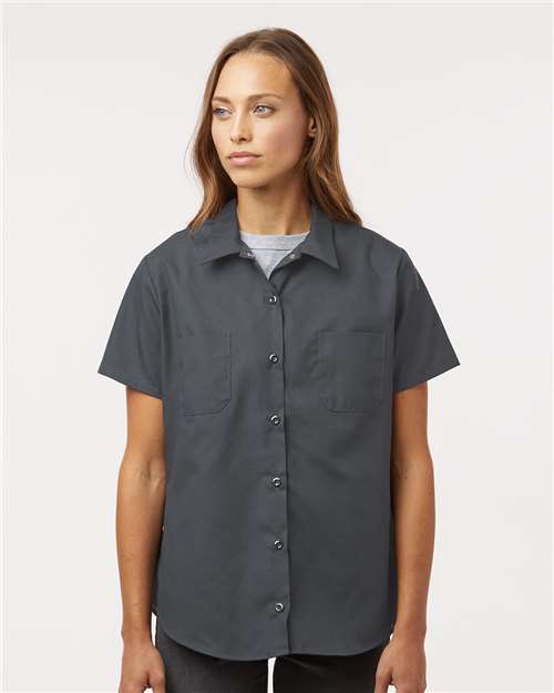 Women's Industrial Short Sleeve Work Shirt - Dickies - 5350