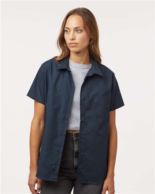 Women's Industrial Short Sleeve Work Shirt - Dickies - 5350