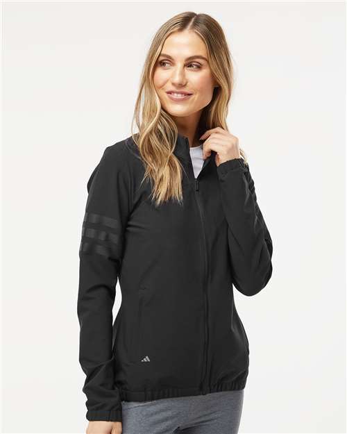 Women's Wind Resistant Full-Zip Jacket - Adidas - A268
