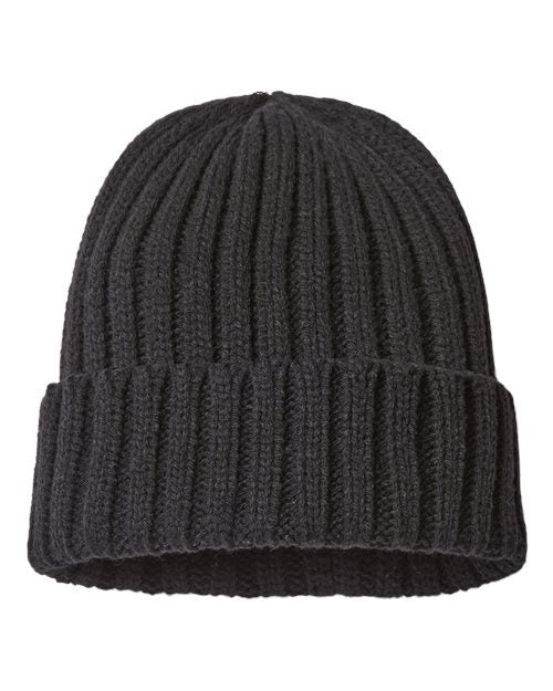 Sustainable Cable Knit Cuffed Beanie - Atlantis Headwear - SHORE
