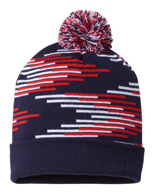 USA-Made Bar Beanie - CAP AMERICA