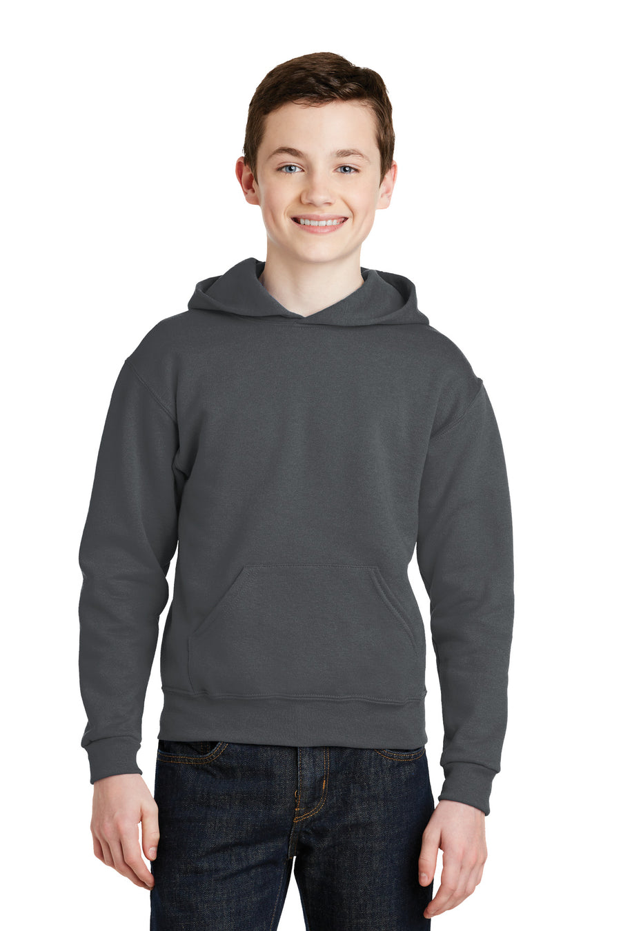 Jerzees ®  - Youth NuBlend ®  Pullover Hooded Sweatshirt.  996Y