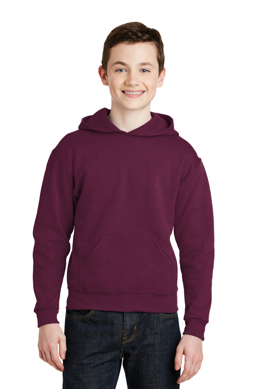 Jerzees ®  - Youth NuBlend ®  Pullover Hooded Sweatshirt.  996Y