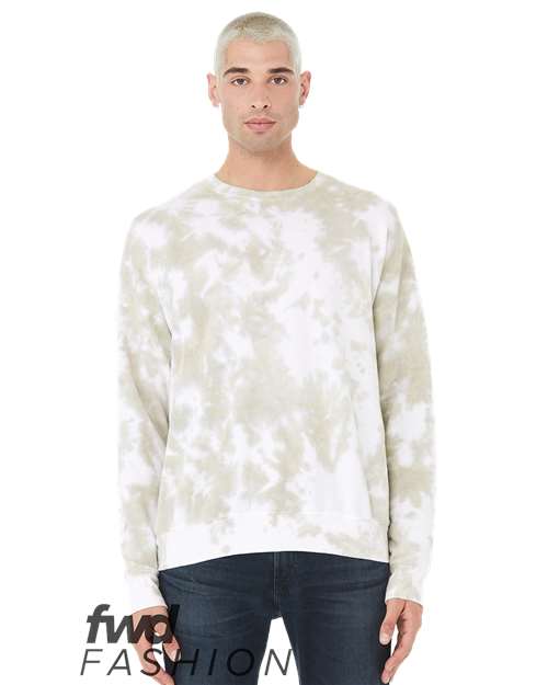 Unisex FWD Fashion Tie-Dyed Crewneck Sweatshirt - BELLA + CANVAS - 3945RD