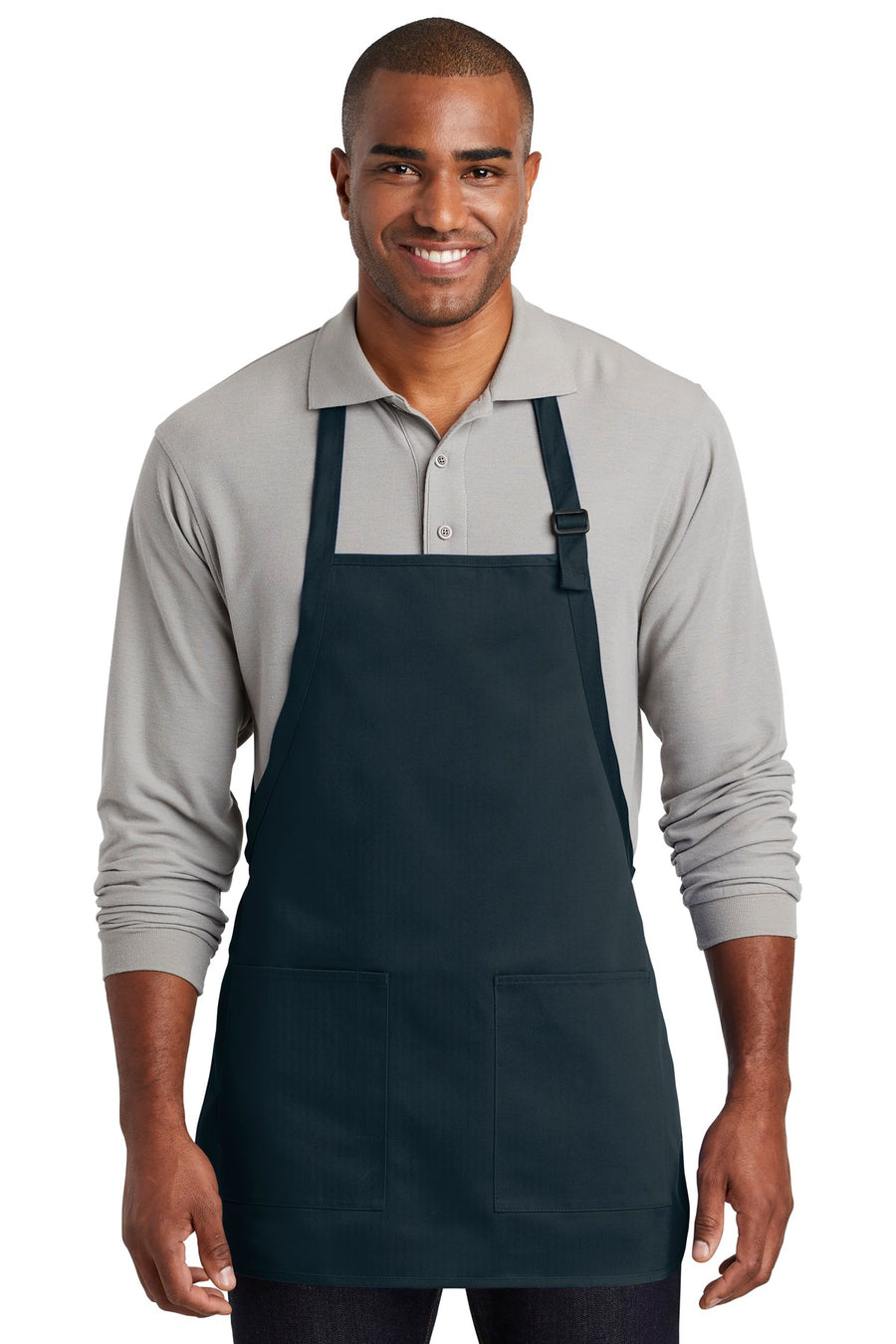 Port Authority ¬Æ Medium-Length Two-Pocket Bib Apron. A601