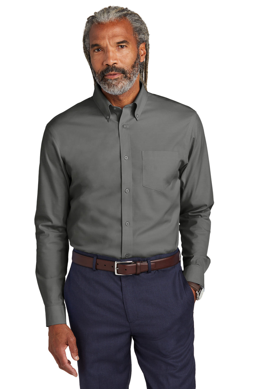 Brooks Brothers ®  Wrinkle-Free Stretch Pinpoint Shirt BB18000