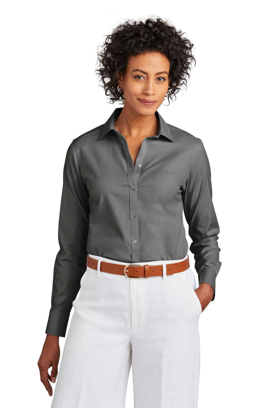 Brooks Brothers ®  Women's Wrinkle-Free Stretch Pinpoint Shirt BB18001