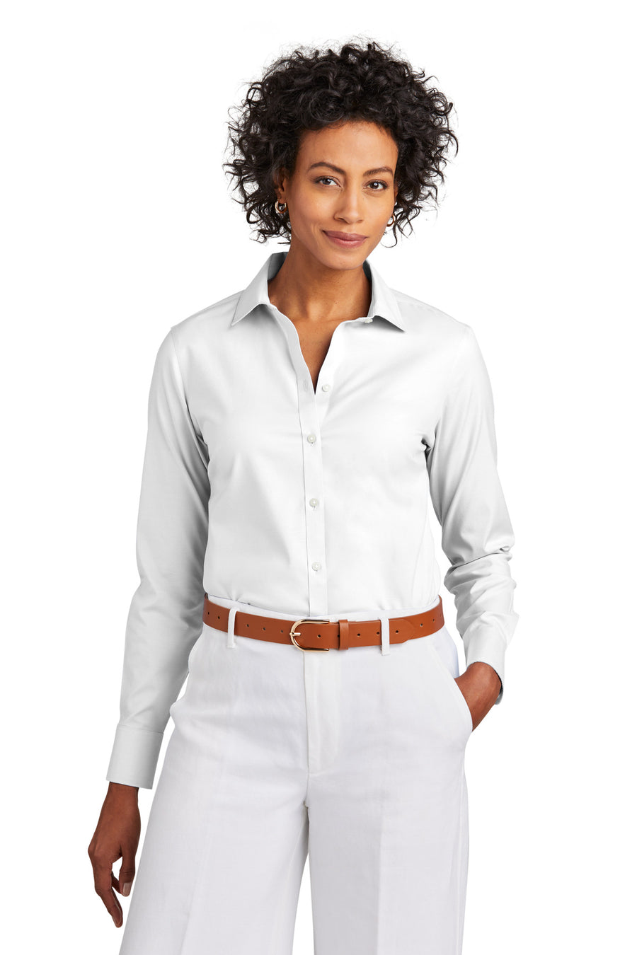 Brooks Brothers ®  Women's Wrinkle-Free Stretch Pinpoint Shirt BB18001