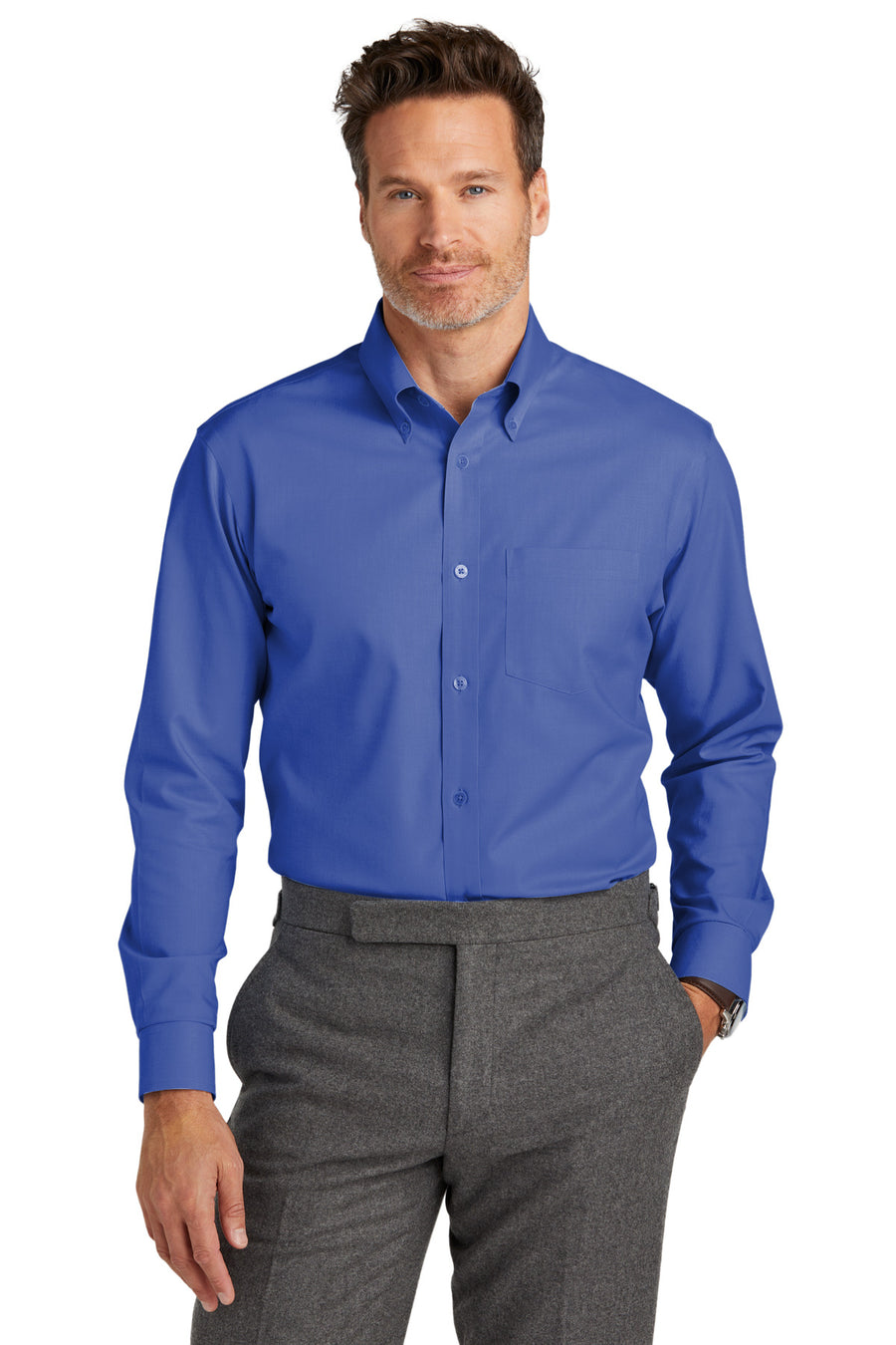 Brooks Brothers ®  Wrinkle-Free Stretch Nailhead Shirt BB18002