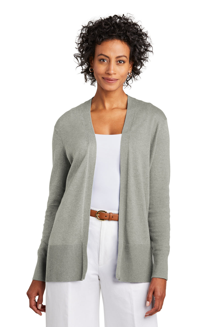 Brooks Brothers ®  Women's Cotton Stretch Long Cardigan Sweater BB18403