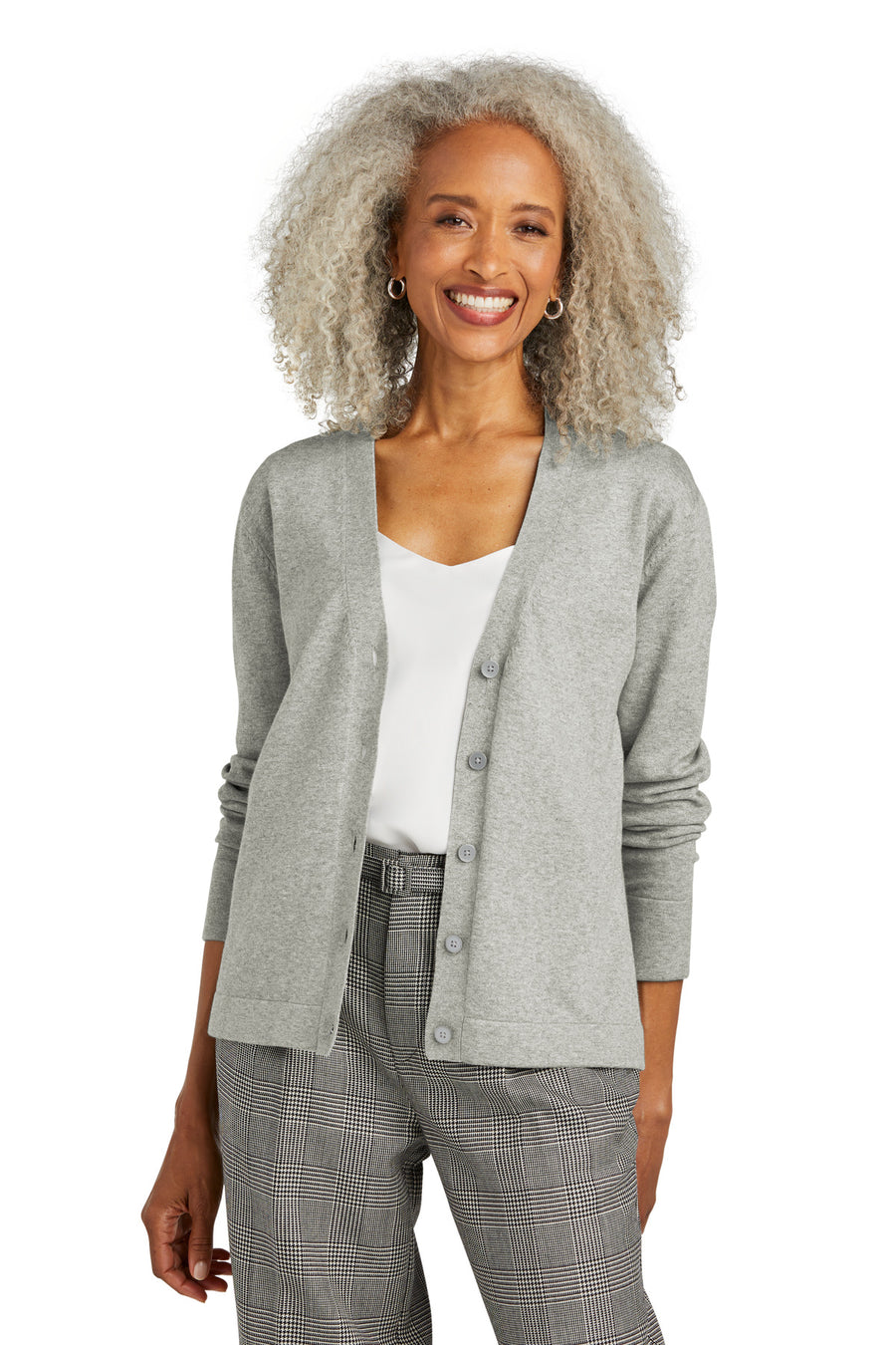 Brooks Brothers ®  Women's Cotton Stretch Cardigan Sweater BB18405