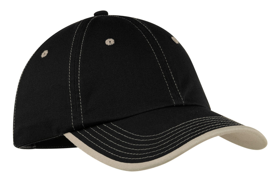 Port Authority¬Æ Vintage Washed Contrast Stitch Cap.  C835