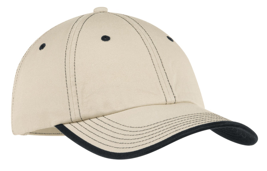 Port Authority¬Æ Vintage Washed Contrast Stitch Cap.  C835