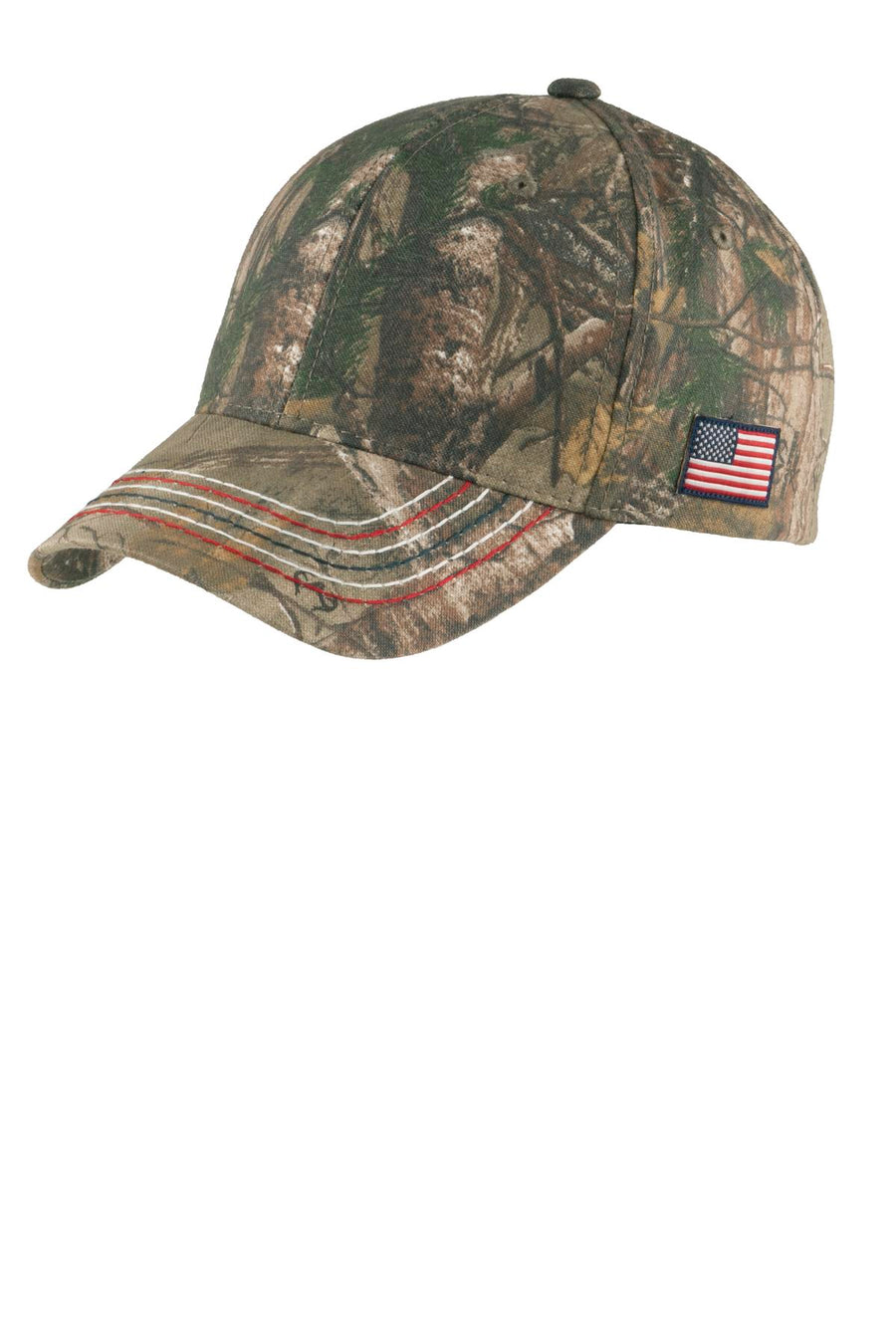 Port Authority¬Æ Americana Contrast Stitch Camouflage Cap. C909