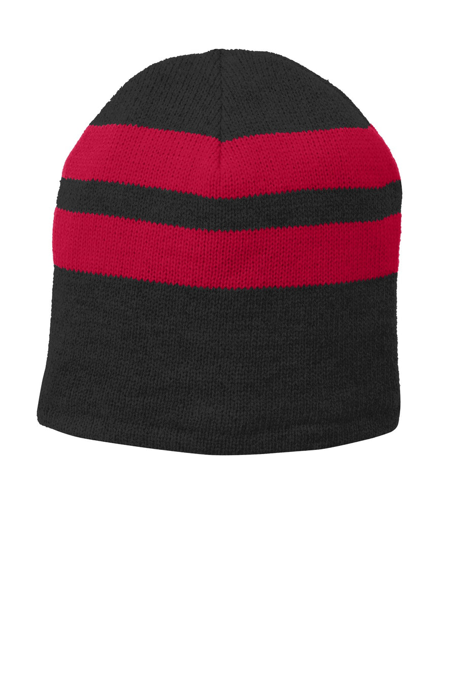 Port & Company¬Æ Fleece-Lined Striped Beanie Cap. C922