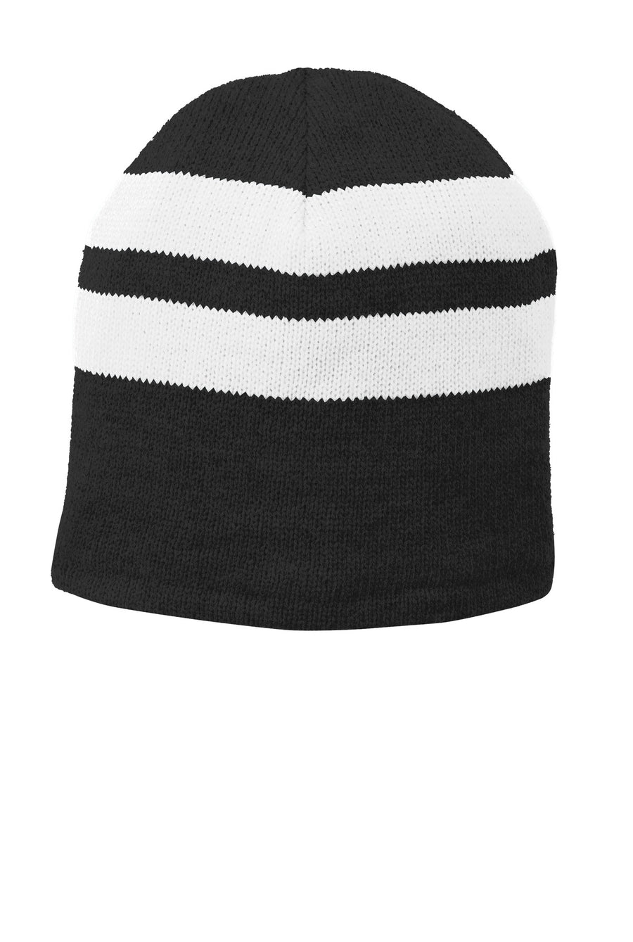 Port & Company¬Æ Fleece-Lined Striped Beanie Cap. C922