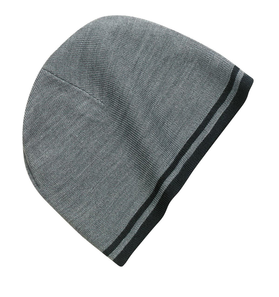 Port & Company¬Æ Fine Knit Skull Cap with Stripes.   CP93