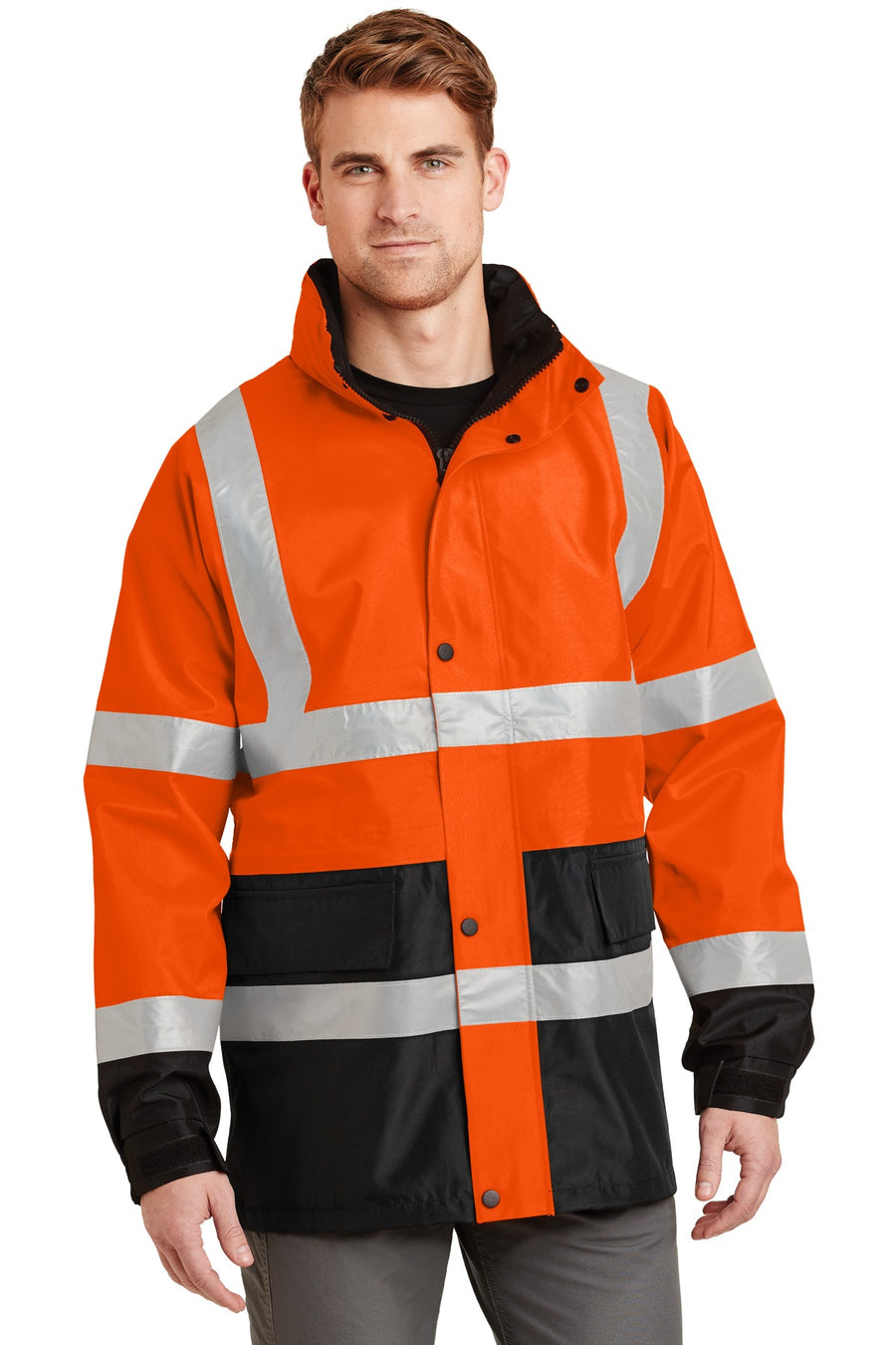 CornerStone ®  - ANSI 107 Class 3 Waterproof Parka. CSJ24