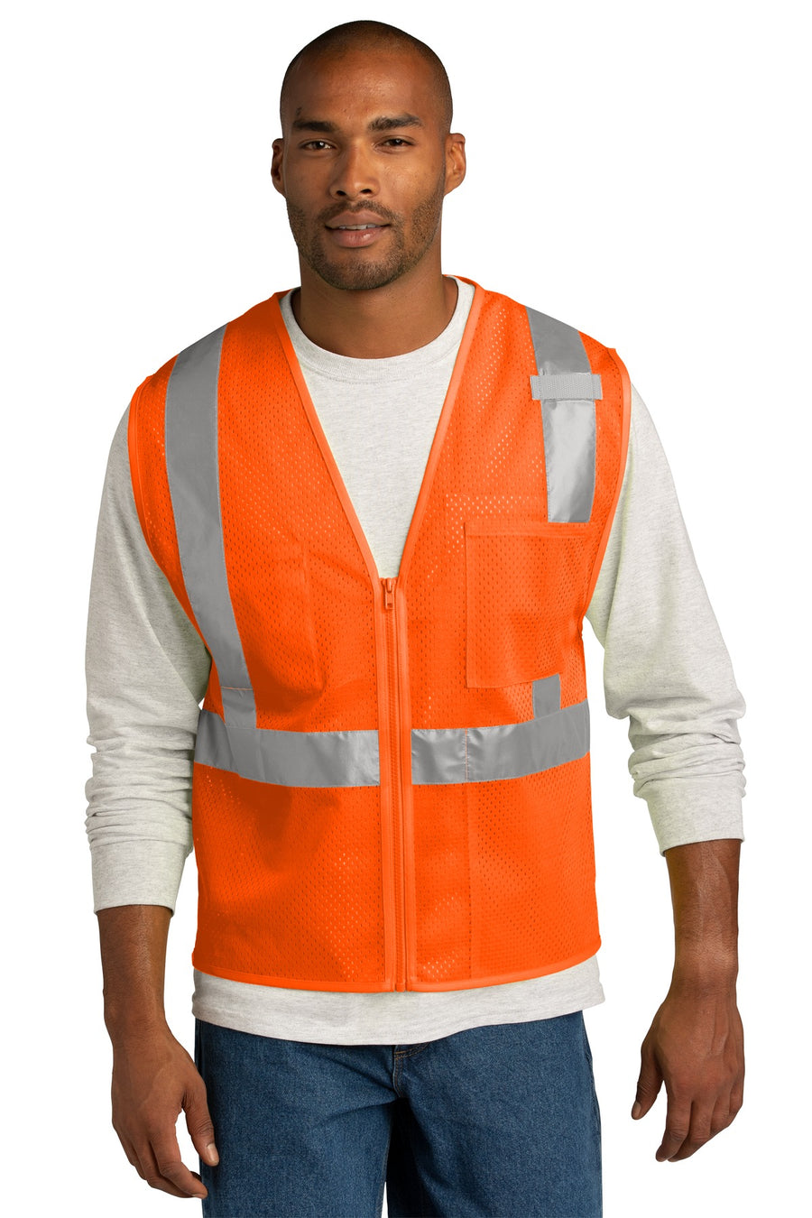 CornerStone  ANSI 107 Class 2 Mesh Zippered VestCSV102