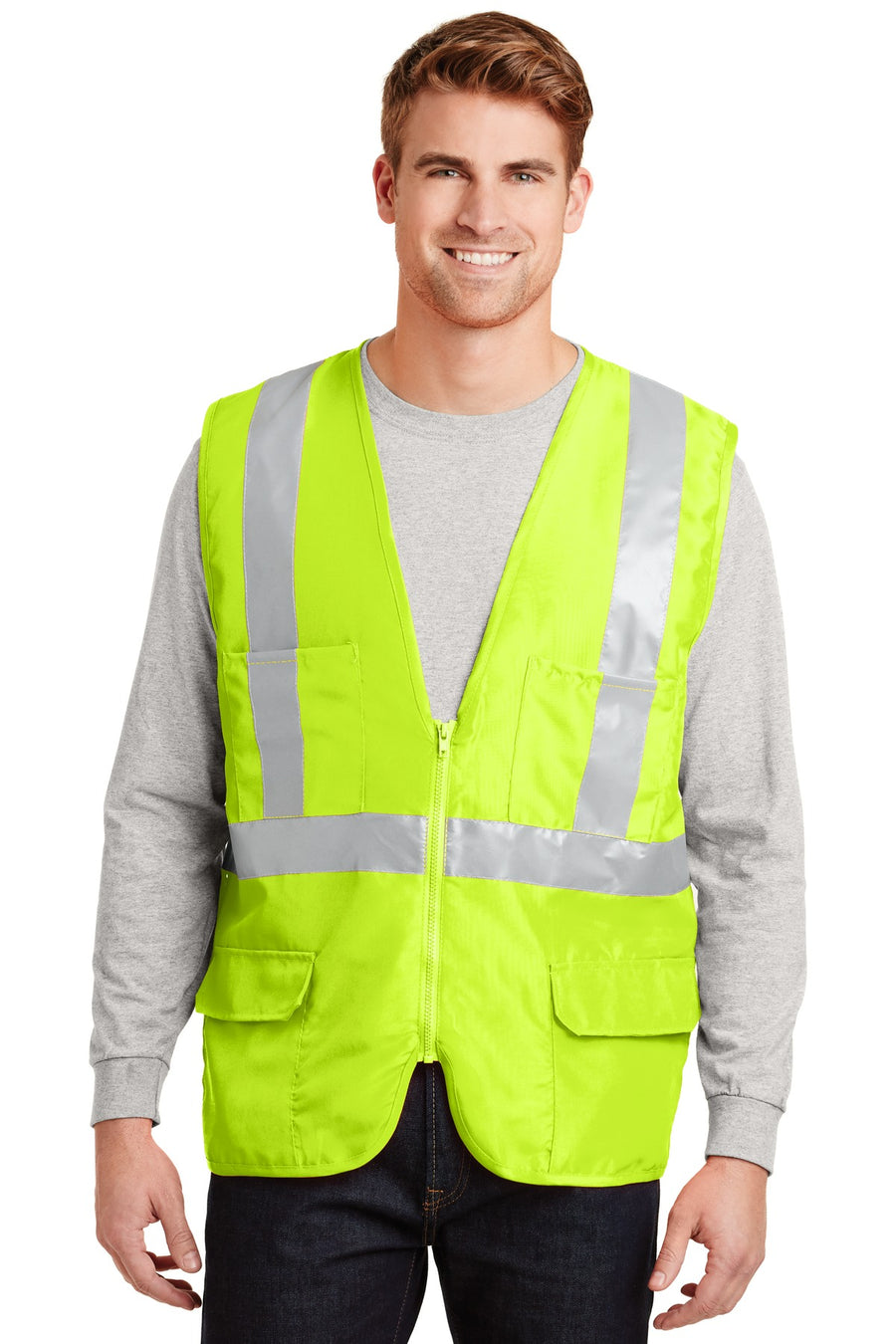 CornerStone - ANSI 107 Class 2 Mesh Back Safety VestCSV405