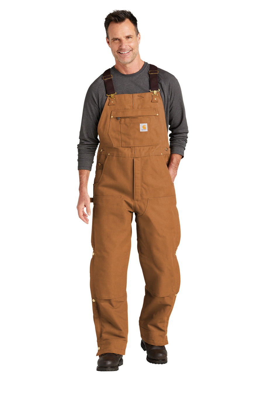 Carhartt Firm Duck Insulated Bib Overalls CT104393