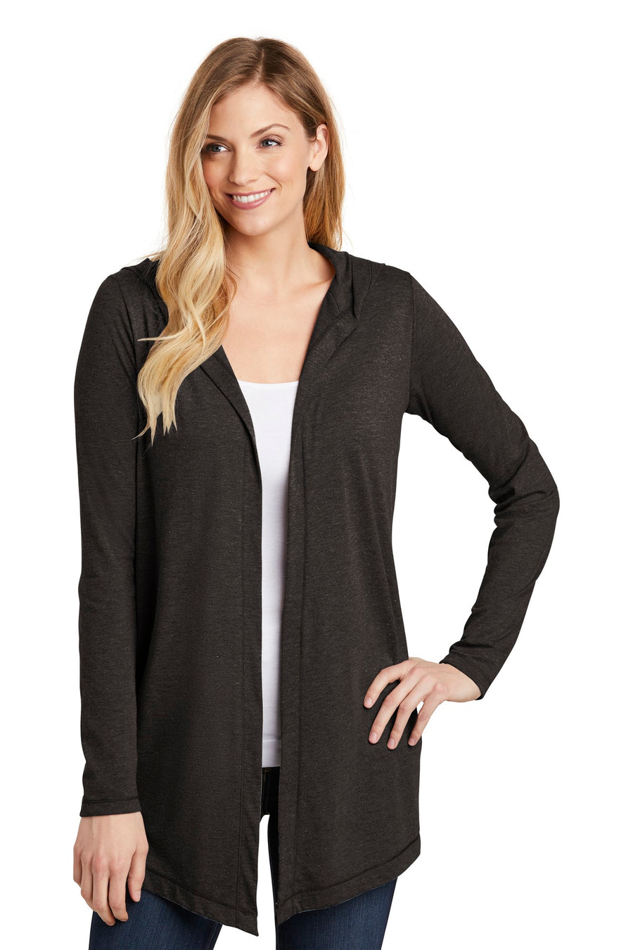 District  ®  Women's Perfect Tri  ®  Hooded Cardigan. DT156