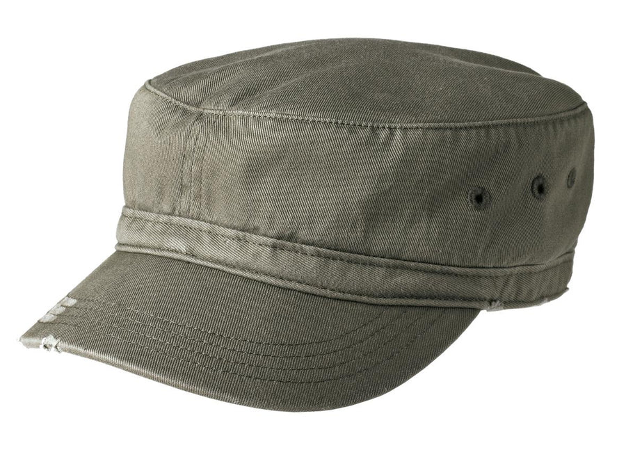 District¬Æ Distressed Military Hat.  DT605