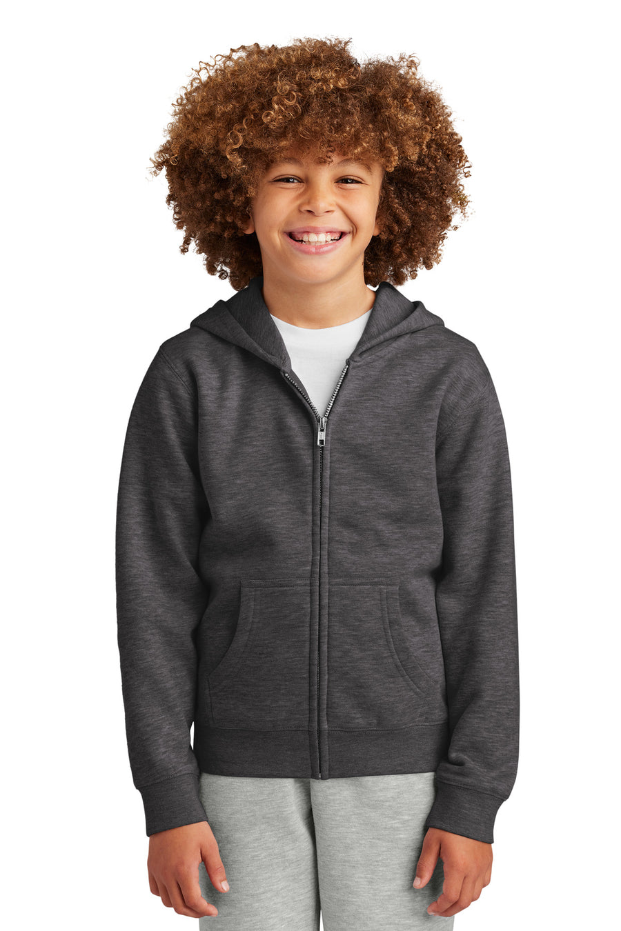 District ®  Youth V.I.T. ™  Fleece Full-Zip Hoodie DT6102Y