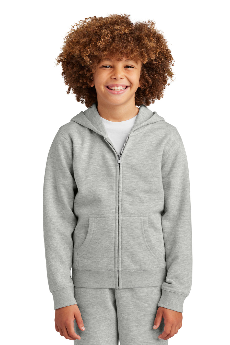 District ®  Youth V.I.T. ™  Fleece Full-Zip Hoodie DT6102Y