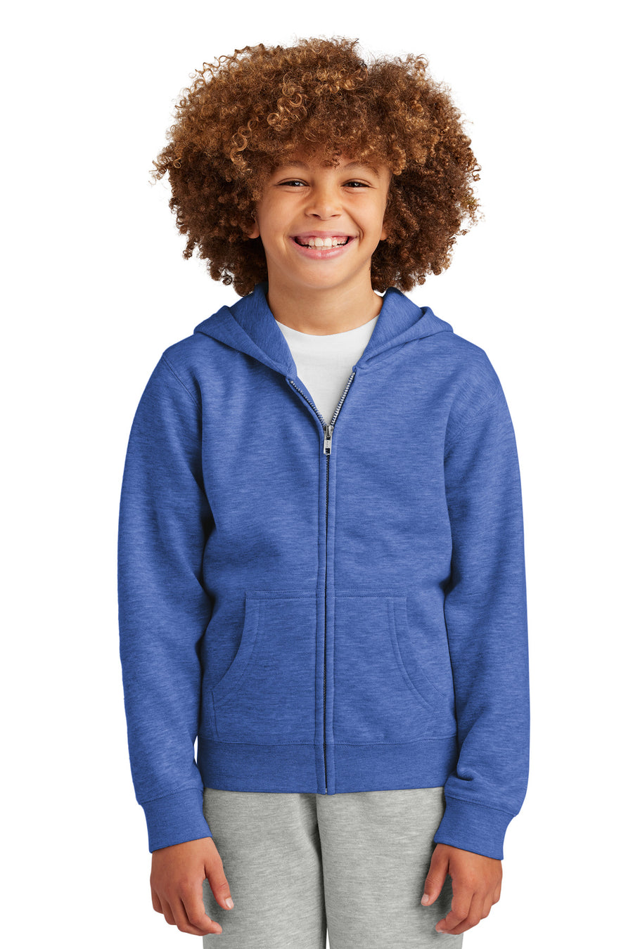 District ®  Youth V.I.T. ™  Fleece Full-Zip Hoodie DT6102Y