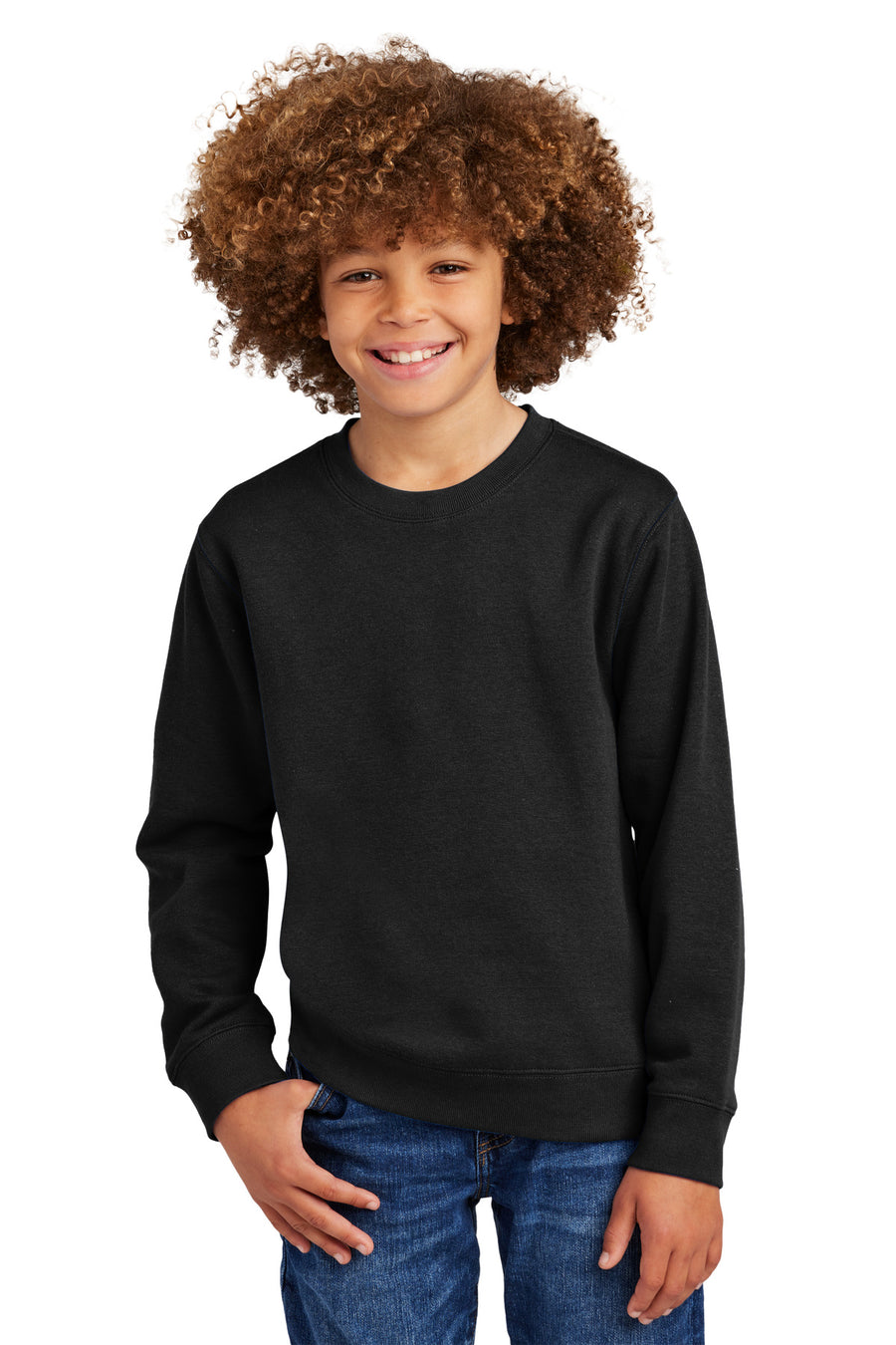 District ®  Youth V.I.T. ™  Fleece Crew DT6104Y