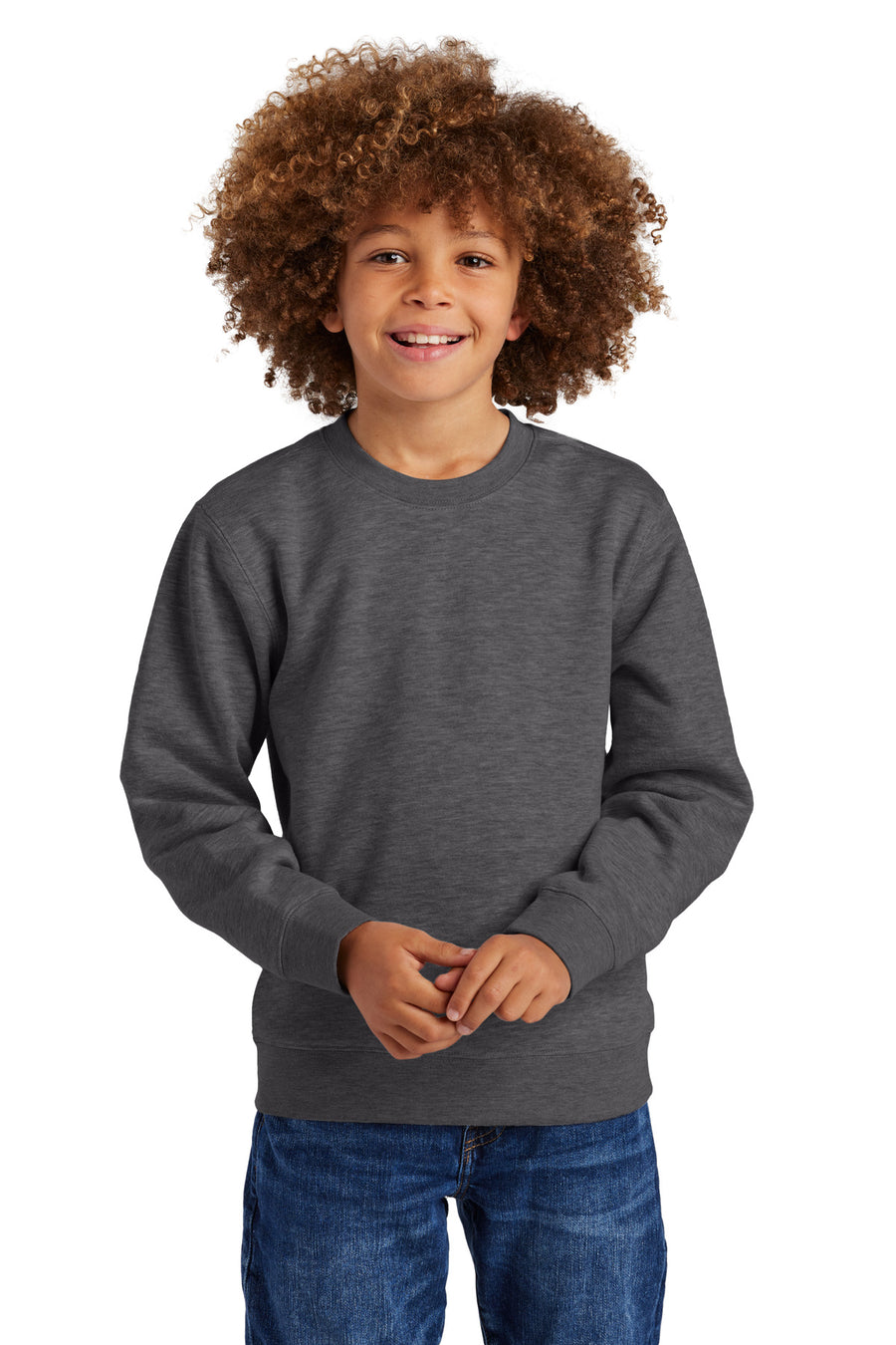 District ®  Youth V.I.T. ™  Fleece Crew DT6104Y