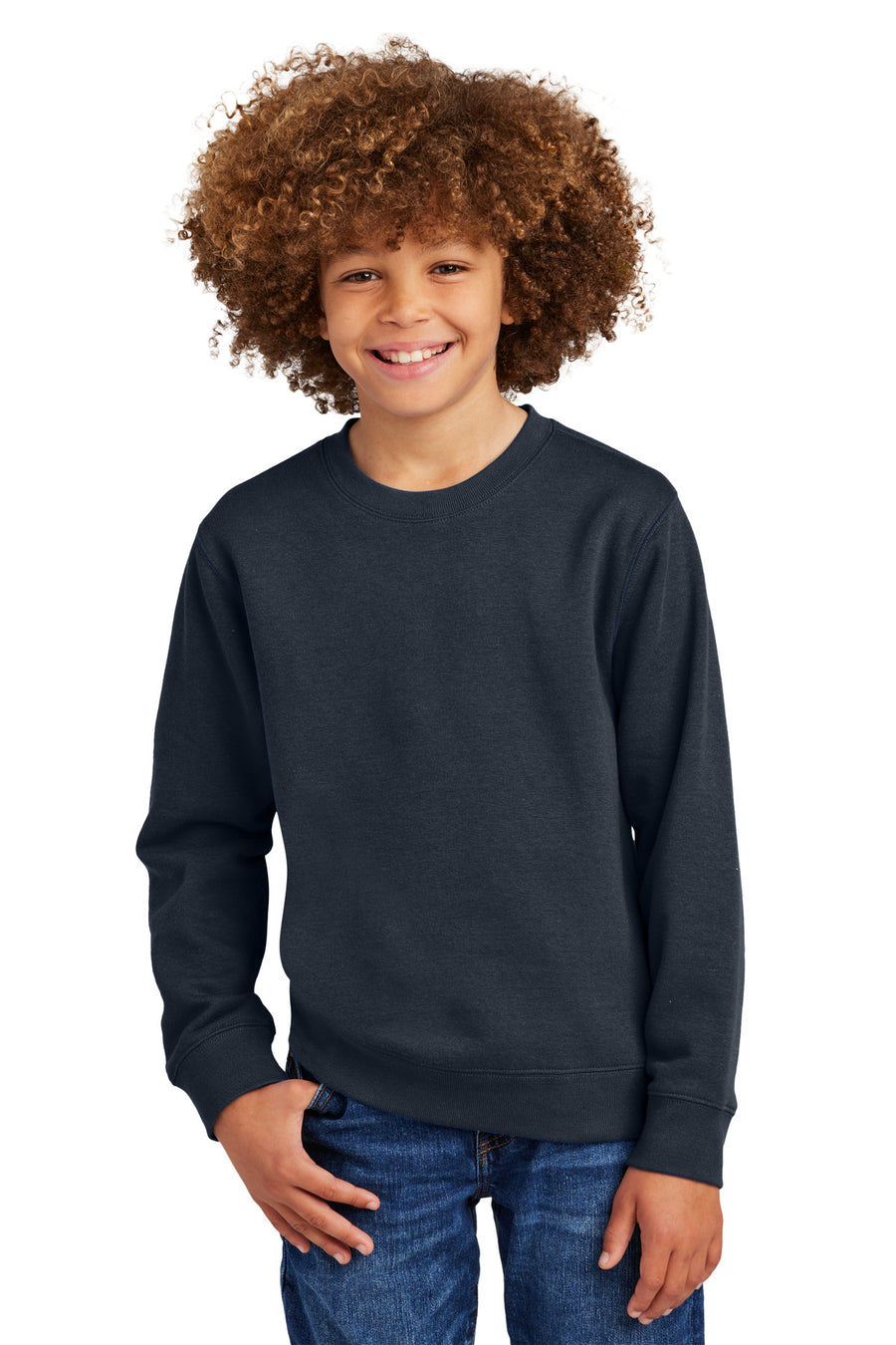 District ®  Youth V.I.T. ™  Fleece Crew DT6104Y