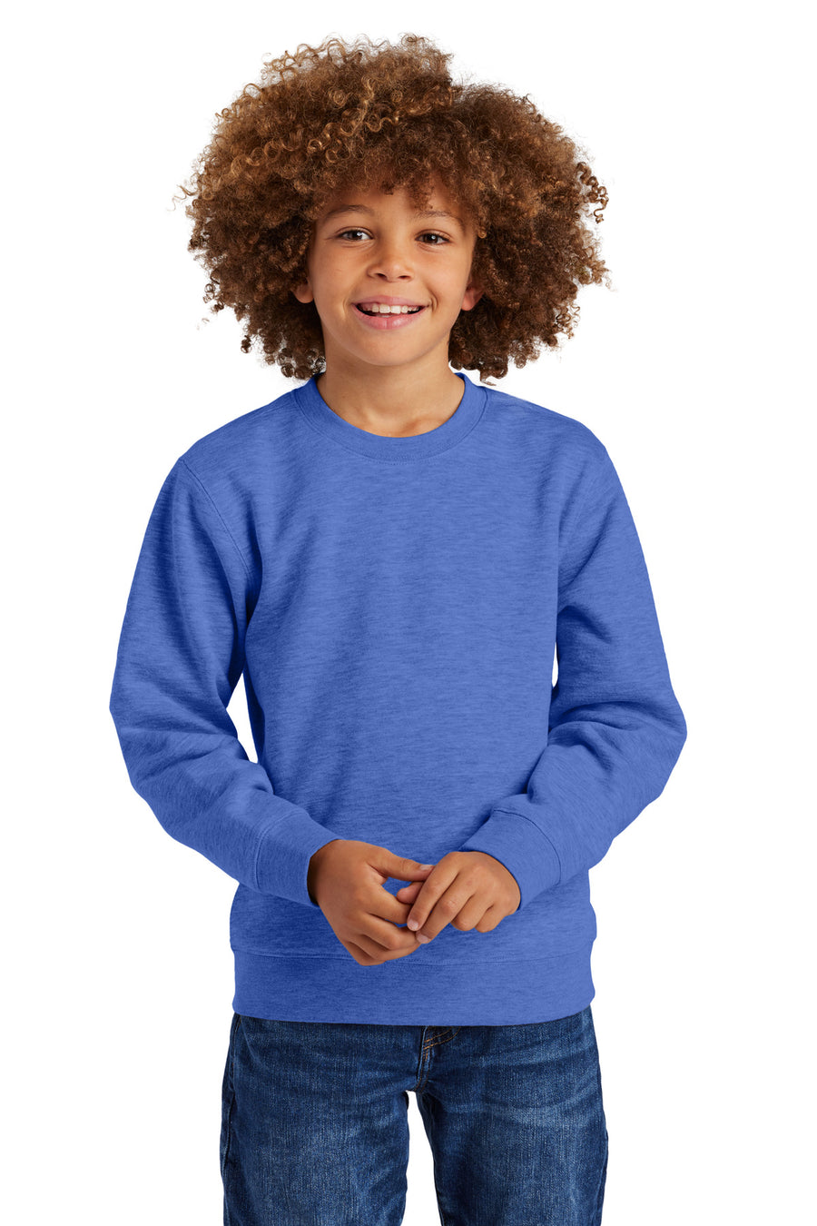 District ®  Youth V.I.T. ™  Fleece Crew DT6104Y