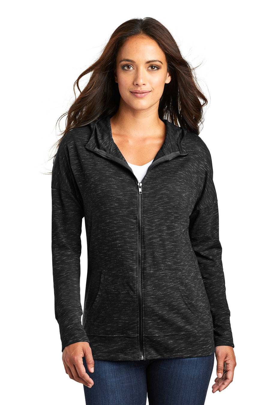 District  ®  Women's Medal Full-Zip Hoodie. DT665