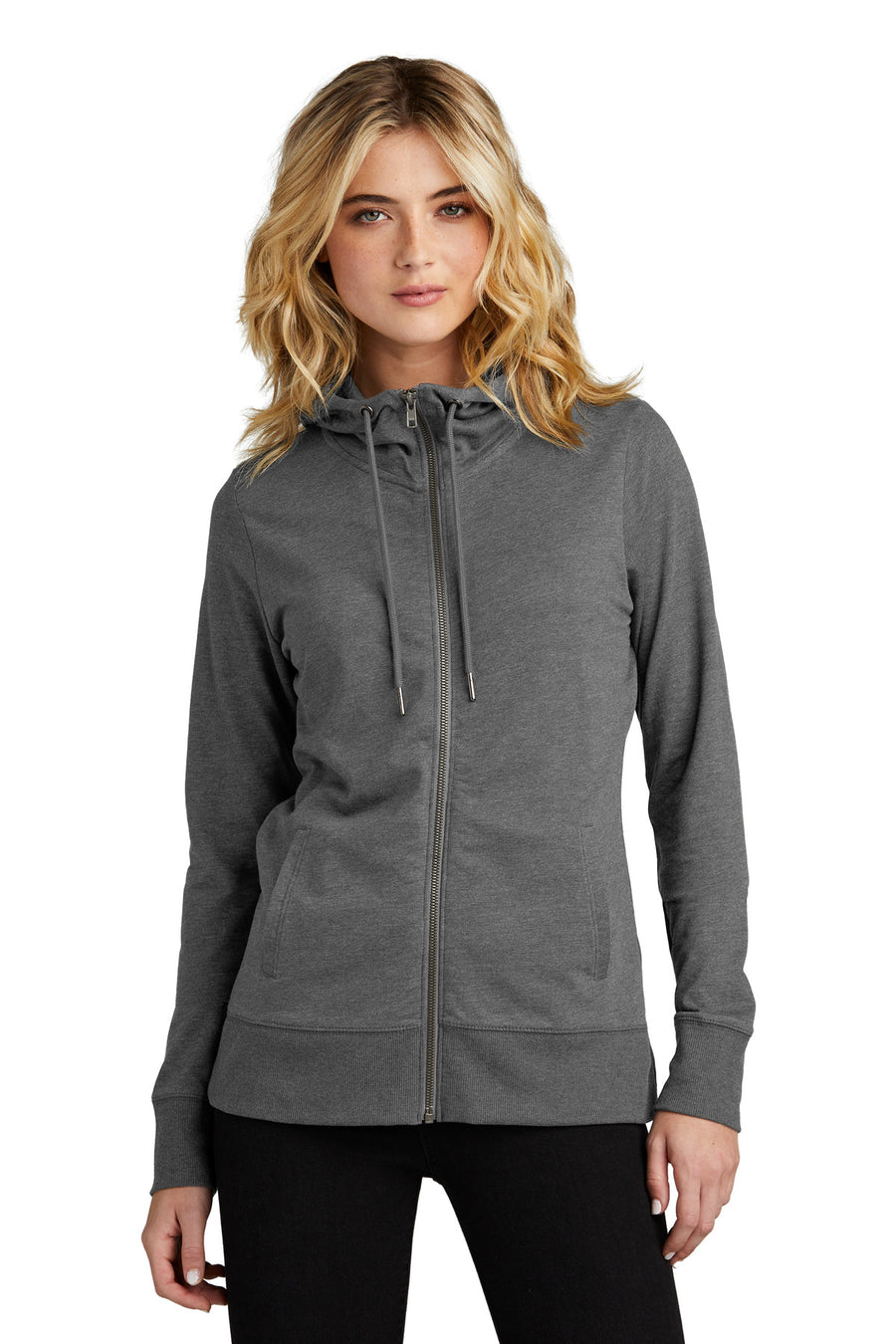 District ®  Women's Featherweight French Terry ™  Full-Zip Hoodie DT673