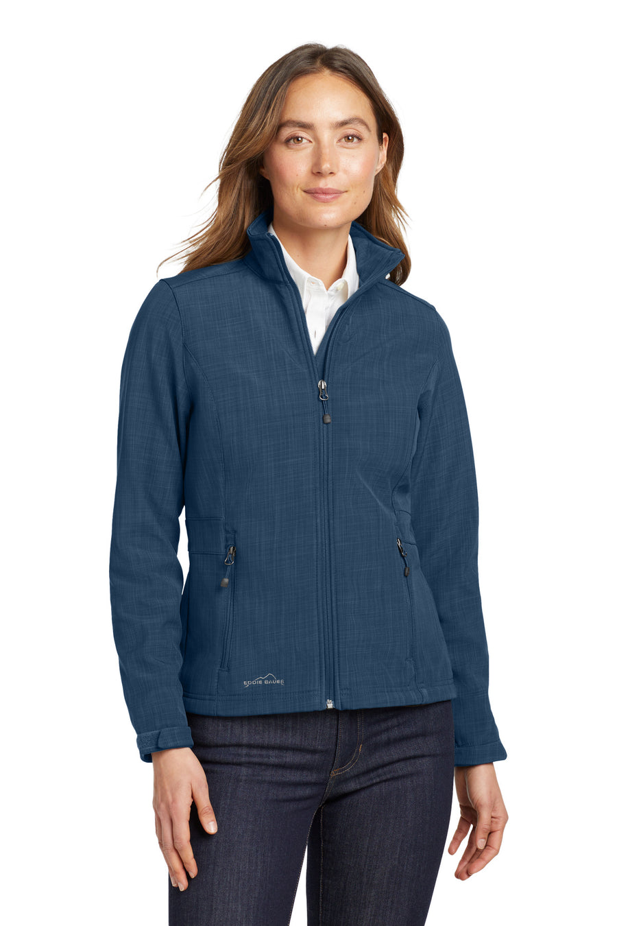 Eddie Bauer ®  Women's Shaded Crosshatch Soft Shell Jacket. EB533