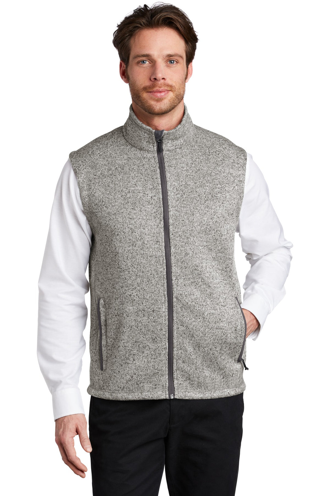 Port Authority  ®  Sweater Fleece Vest F236 – F236 - Port Authority