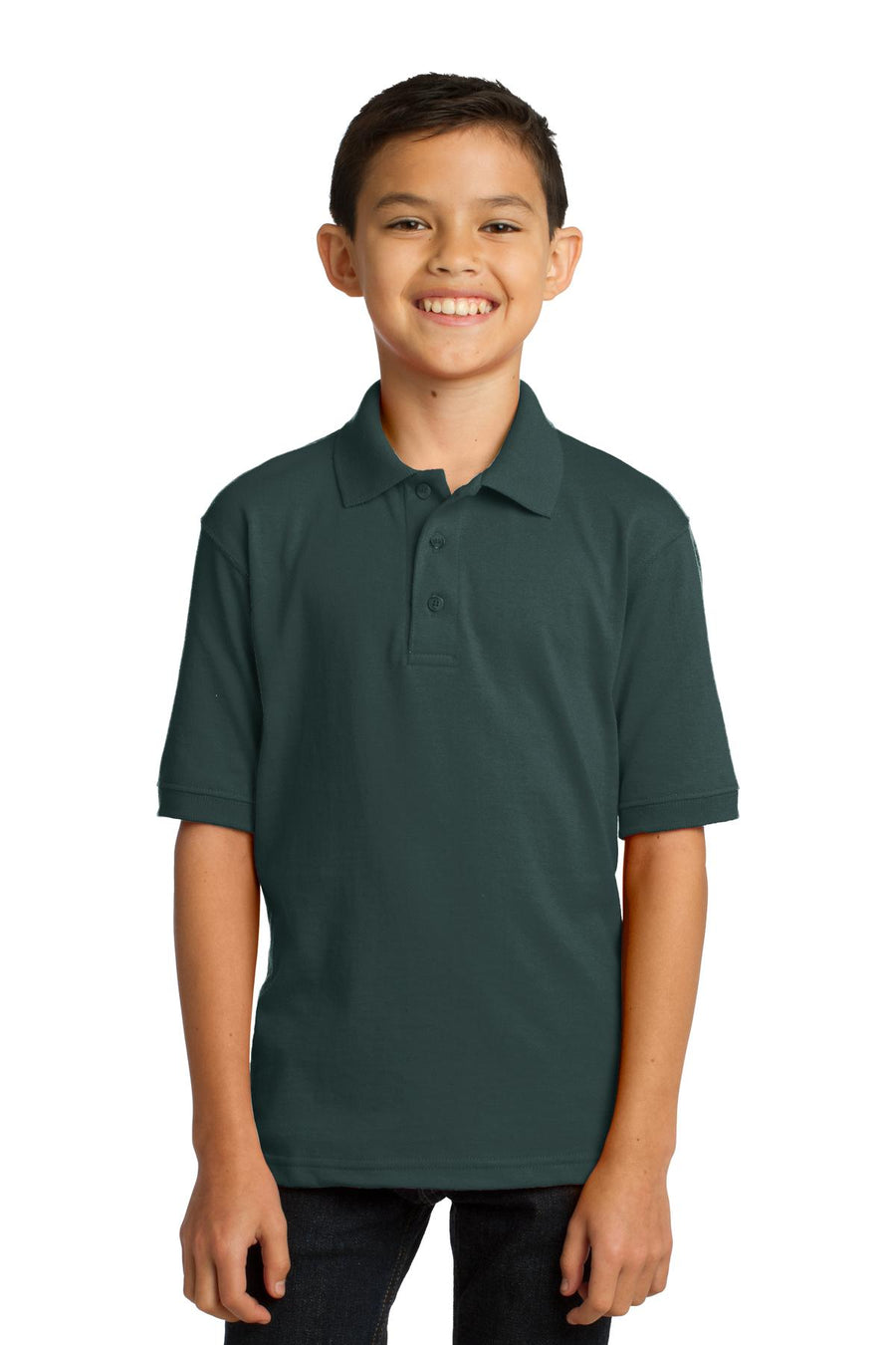 Port & Company ®  Youth Core Blend Jersey Knit Polo. KP55Y