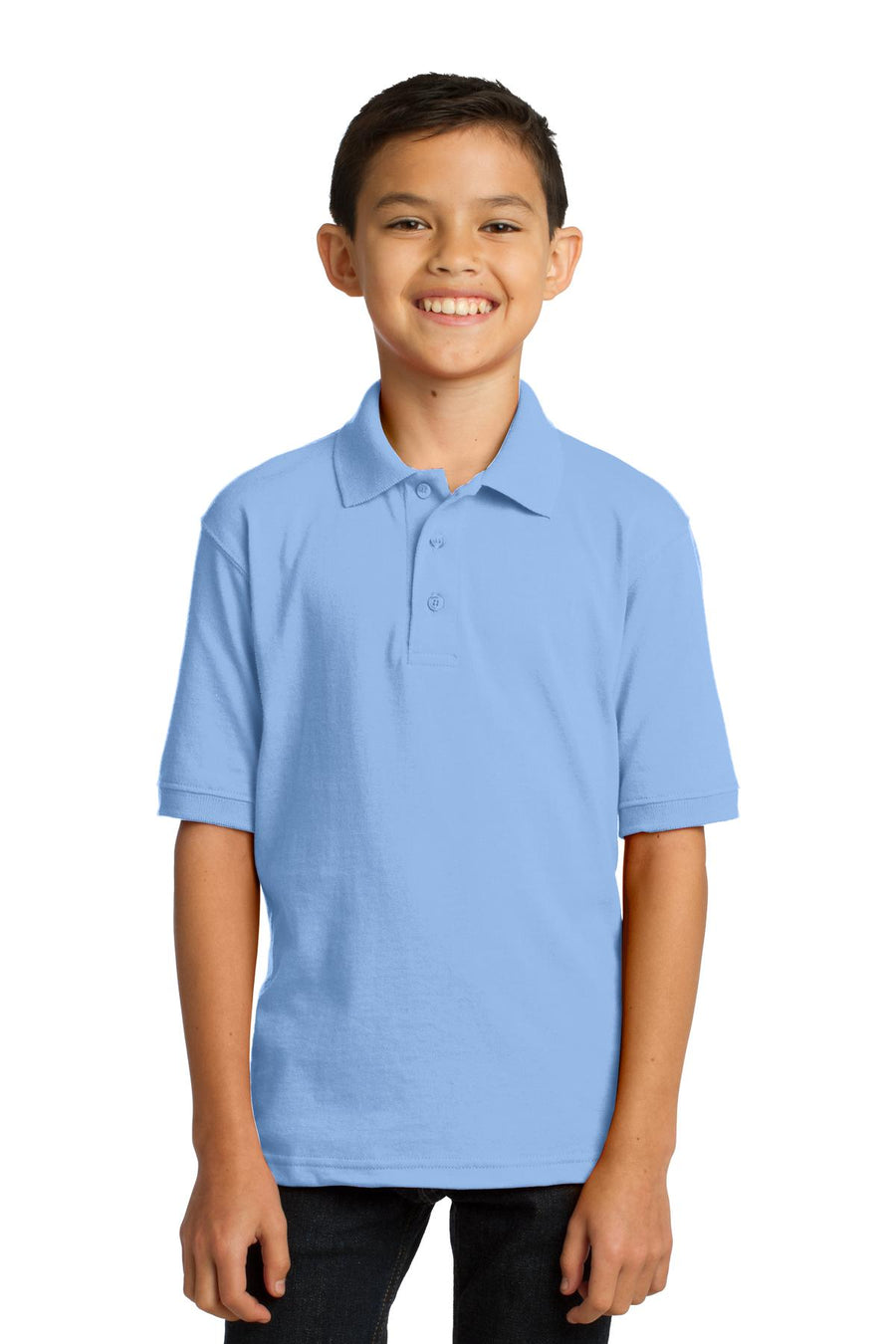 Port & Company ®  Youth Core Blend Jersey Knit Polo. KP55Y